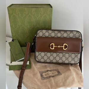 Gucci Horsebit 1955 Flap Pocket Camera Bag